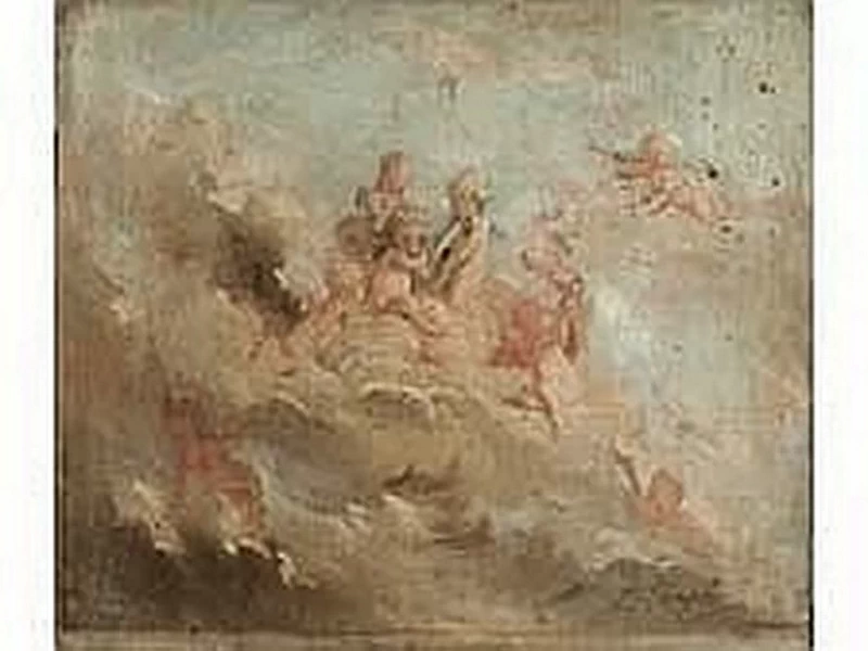 Charles Joshua Chaplin - Trionfo di putti